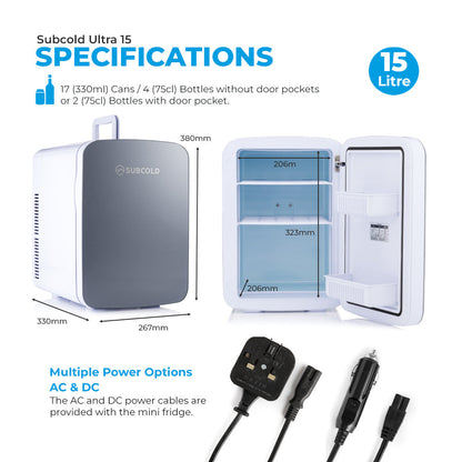 Subcold Ultra 15L Mini Fridge