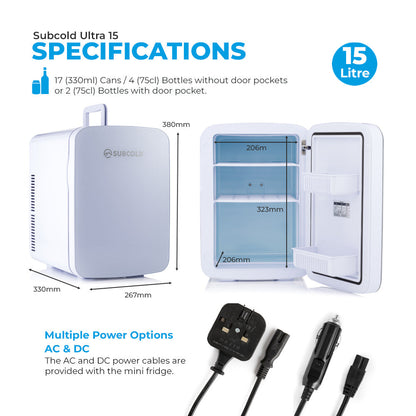 Subcold Ultra 15L Mini Fridge