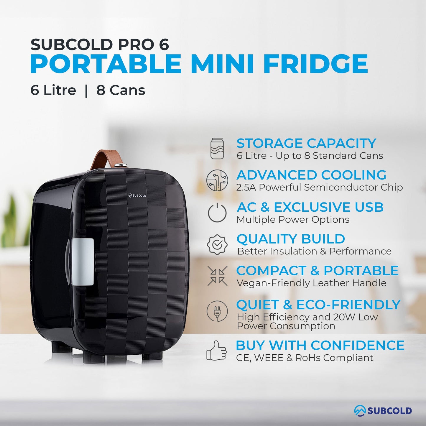 Subcold Pro 6L Mini Fridge