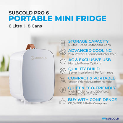 Subcold Pro 6L Mini Fridge