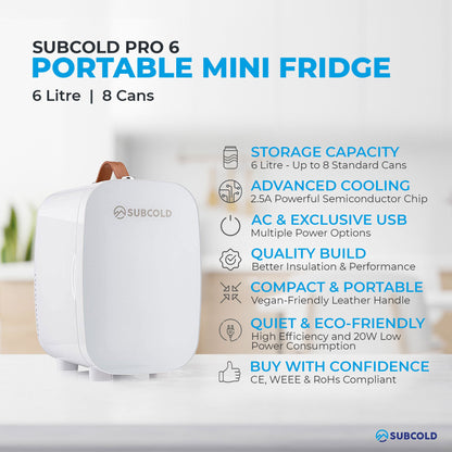 Subcold Pro 6L Mini Fridge