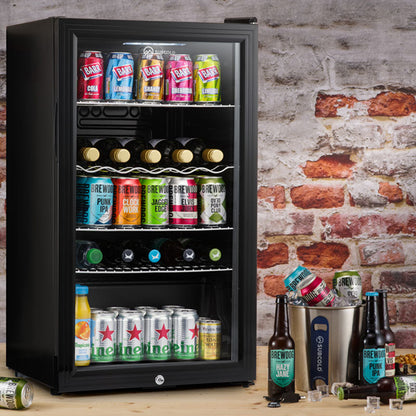 Subcold Super 85 LED Beer Fridge - Black