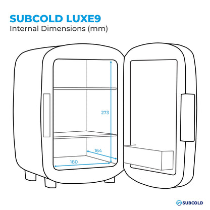 Subcold Luxe 9L Mini Fridge
