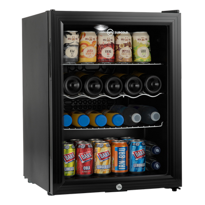 Subcold Super 65 LED Beer Fridge - Black