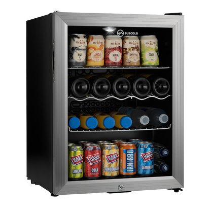 Subcold Super 65 LED Beer Fridge - Silver