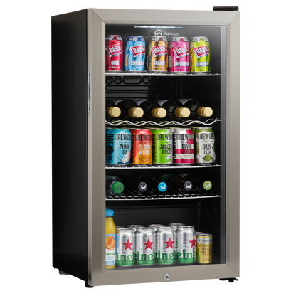 Subcold Super 85 LED Beer Fridge - Stainless Steel