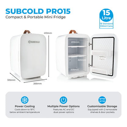 Subcold Pro 15L Mini Fridge