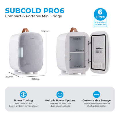 Subcold Pro 6L Mini Fridge