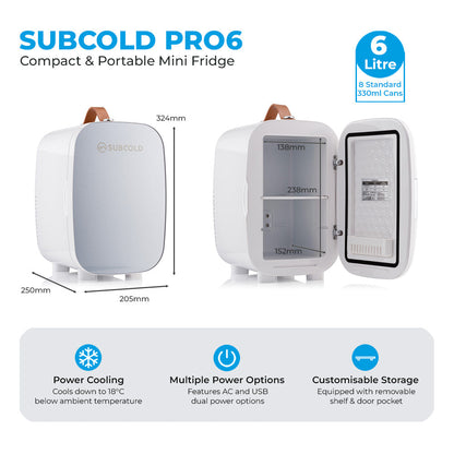 Subcold Pro 6L Mini Fridge