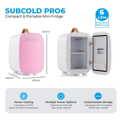 Subcold Pro 6L Mini Fridge