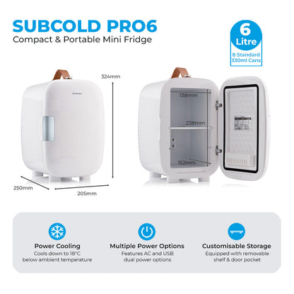 Subcold Pro 6L Mini Fridge