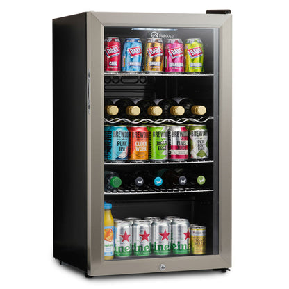 Subcold Super 85 LED Beer Fridge - Stainless Steel