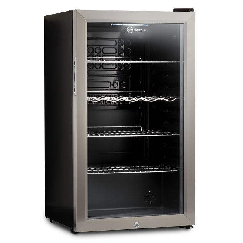 Subcold Super 85 LED Beer Fridge - Stainless Steel