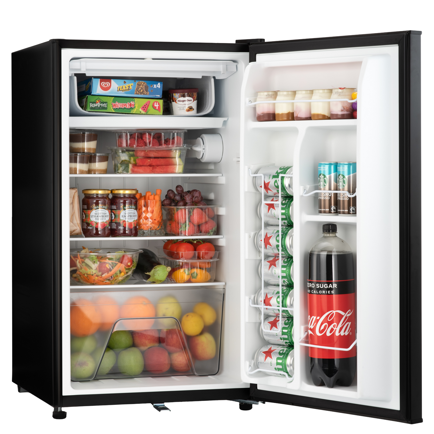 Subcold Eco100 LED Under Counter Fridge - Black