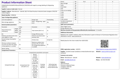 Barcool Vino8 Wine Cooler